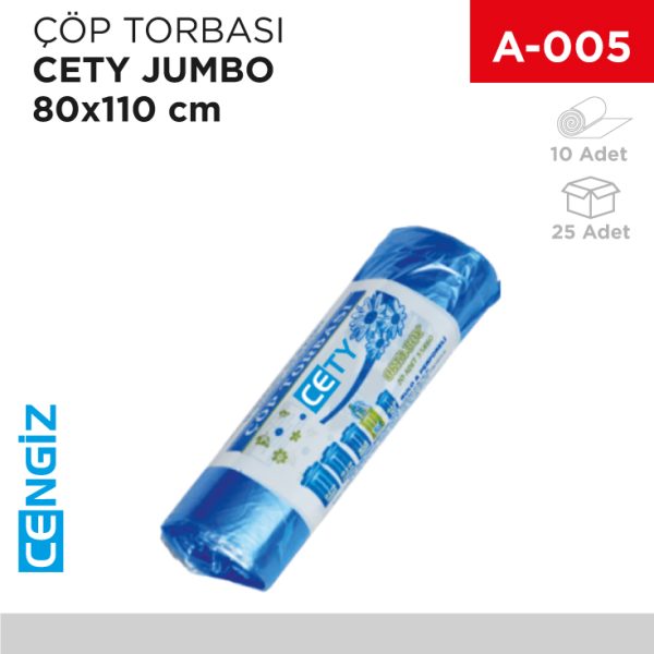 ÇÖP TORBASI JUMBO CETY 80*110 CM