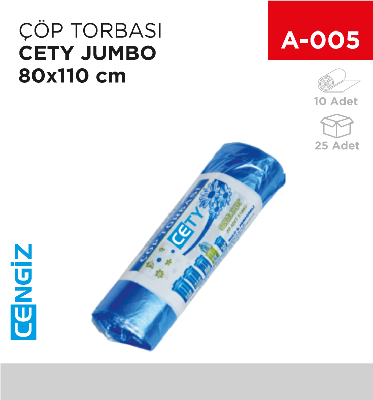 ÇÖP TORBASI JUMBO CETY 80*110 CM