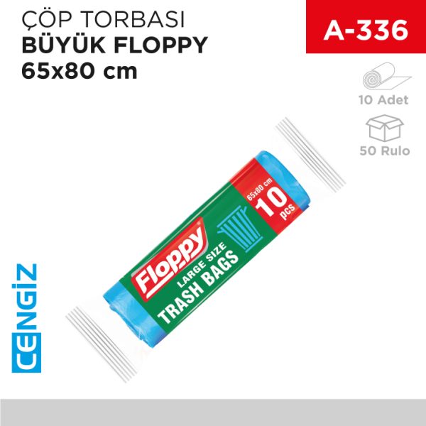 ÇÖP TORBASI BÜYÜK FLOPPY 65*80 CM