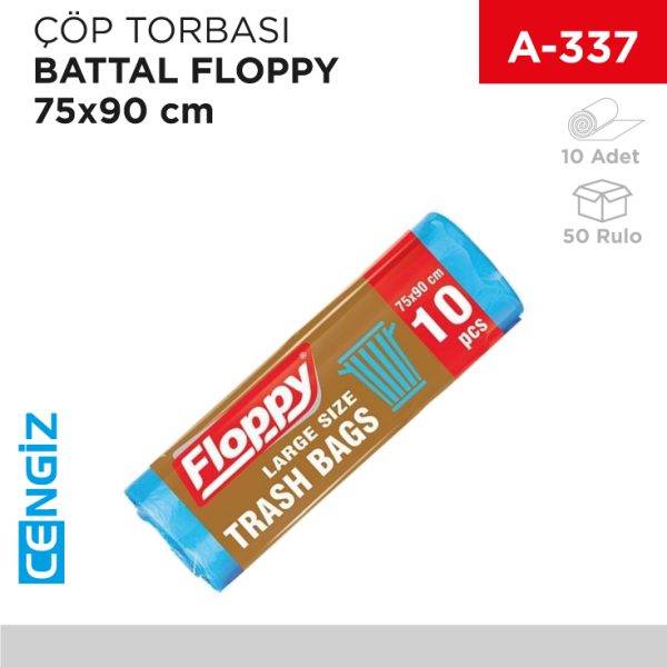 ÇÖP TORBASI BATTAL FLOPPY 75*90 CM