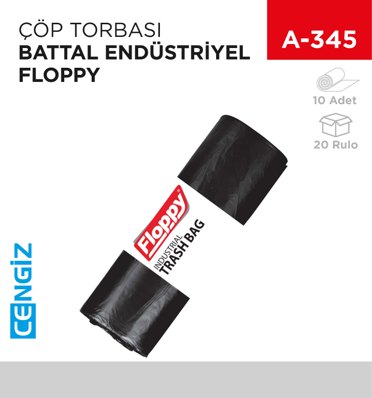 ÇÖP TORBASI BATTAL END.FLOPPY 75*90 CM