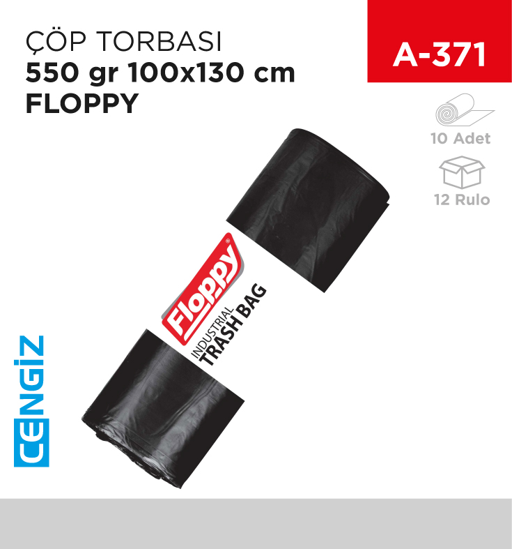 ÇÖP TORBASI END.550 GR 100*130 FLOPPY