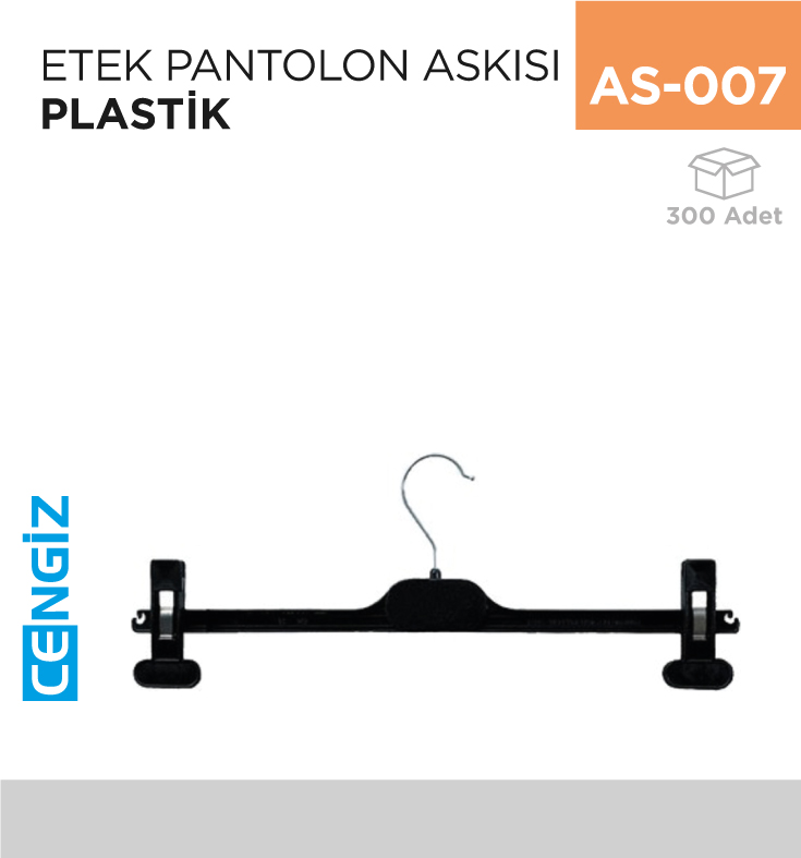 ETEK PANTOLON ASKISI PLASTİK