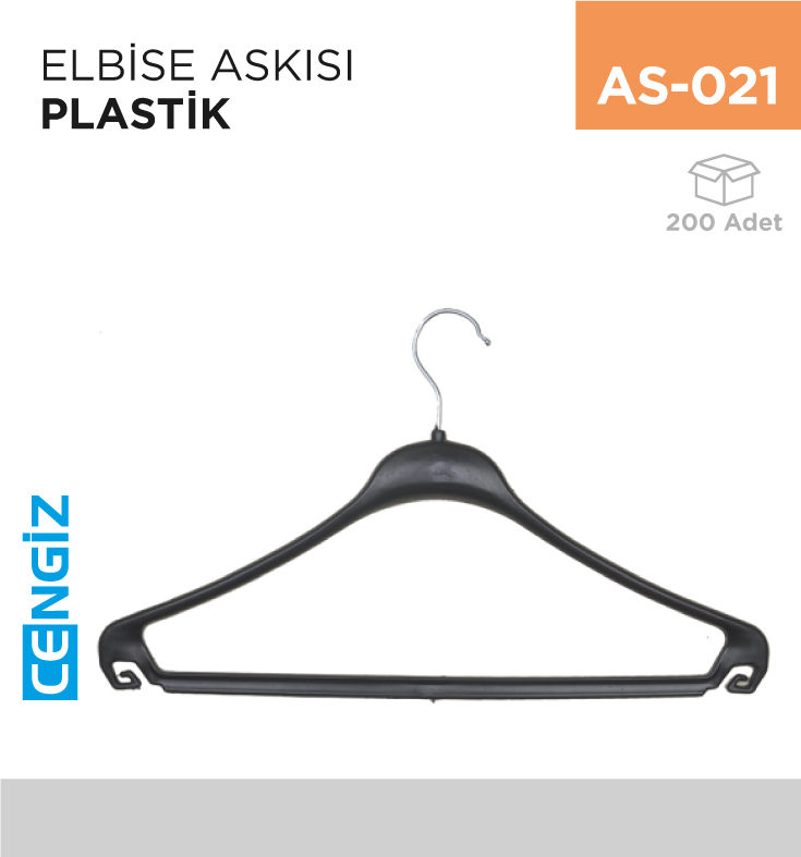 ELBİSE ASKISI PLASTİK
