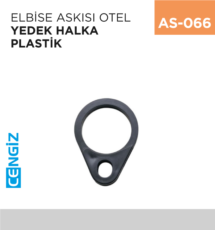 ELBİSE ASKISI OTEL YEDEK HALKA PLASTİK