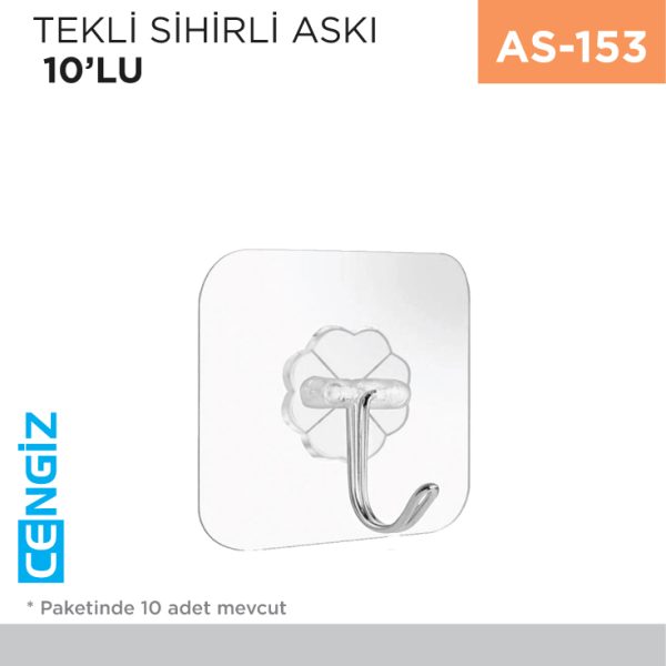 TEKLİ SİHİRLİ ASKI 10LU (CLKN-1778)
