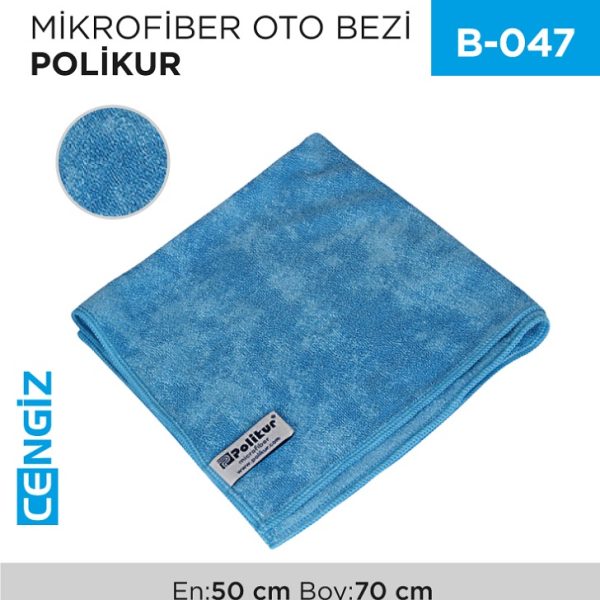 MİKROFİBER OTO BEZİ POLİKUR (3223)
