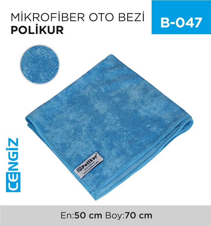 MİKROFİBER OTO BEZİ POLİKUR (3223)