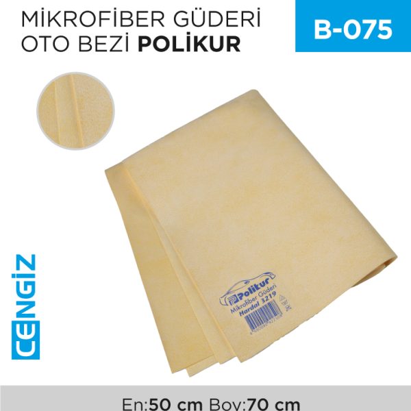 GÜDERİ MİKROFİBER OTO BEZİ POLİKUR (3219)