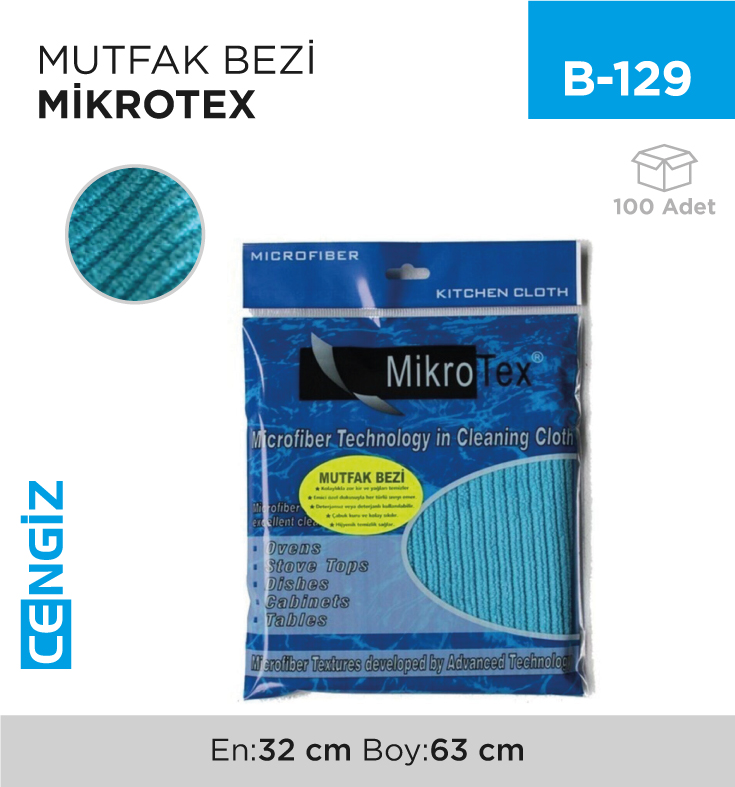 MİKROFİBER MUTFAK BEZİ MİKROTEX