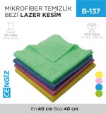 MİKROFİBER TEMİZLİK BEZİ CETY LAZER KESİM