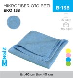 MİKROFİBER TEMİZLİK BEZİ EKO 40*40 CM