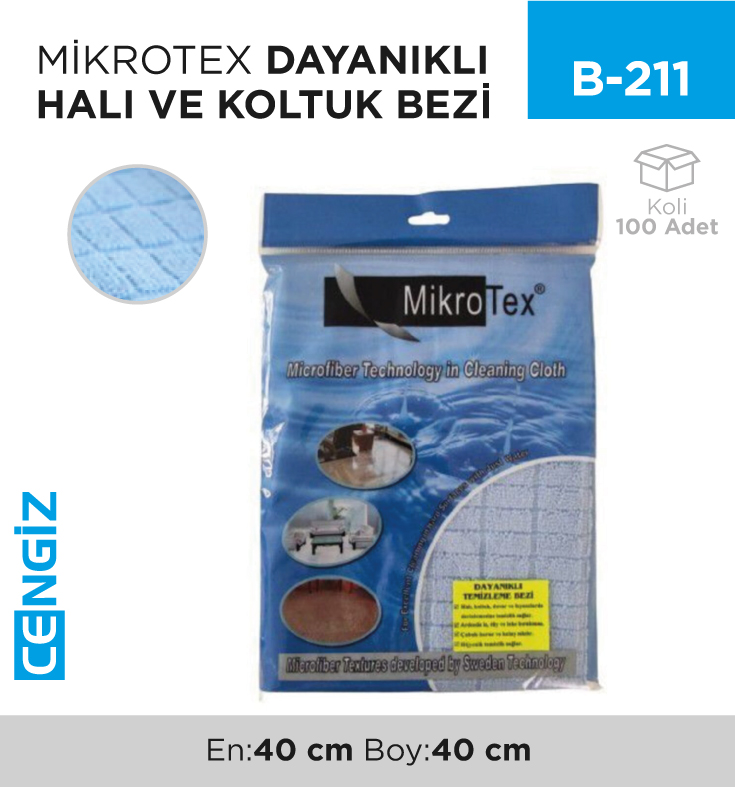 MİKROFİBER HALI VE KOLTUK BEZİ MİKROTEX