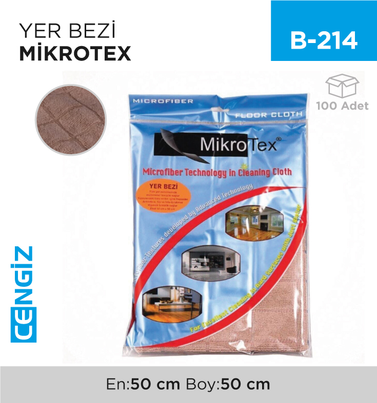 MİKROFİBER YER BEZİ MİKROTEX