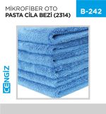 MİKROFİBER OTO PASTA CİLA BEZİ 40*60 CM (2314)