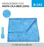 MİKROFİBER OTO PASTA CİLA BEZİ 40*60 CM (2314)
