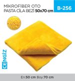 +MİKROFİBER OTO PASTA CİLA BEZİ 50*70 CM
