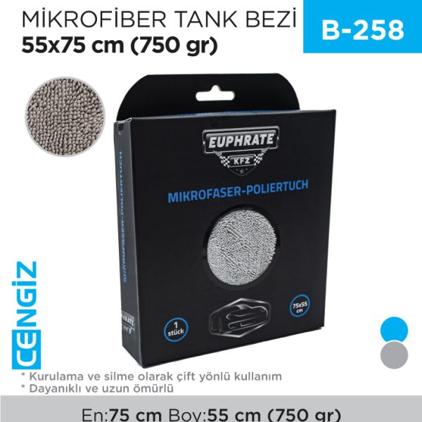 MİKROFİBER TANK BEZİ 55*75 CM (E30-7555-750)