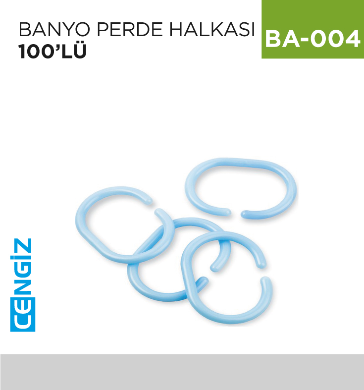 BANYO PERDE HALKASI 20Lİ (Y-116)