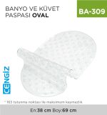 BANYO VE KÜVET PASPASI OVAL 38 CM*69 CM (SERMAT)