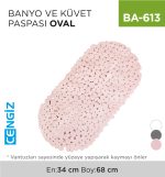BANYO VE KÜVET PASPASI OVAL 34 CM*68 CM (GP-130)