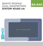BANYO PASPASI DİATOM 40*60 CM (OVAL&amp;DİKDÖRTGEN)(370-371)