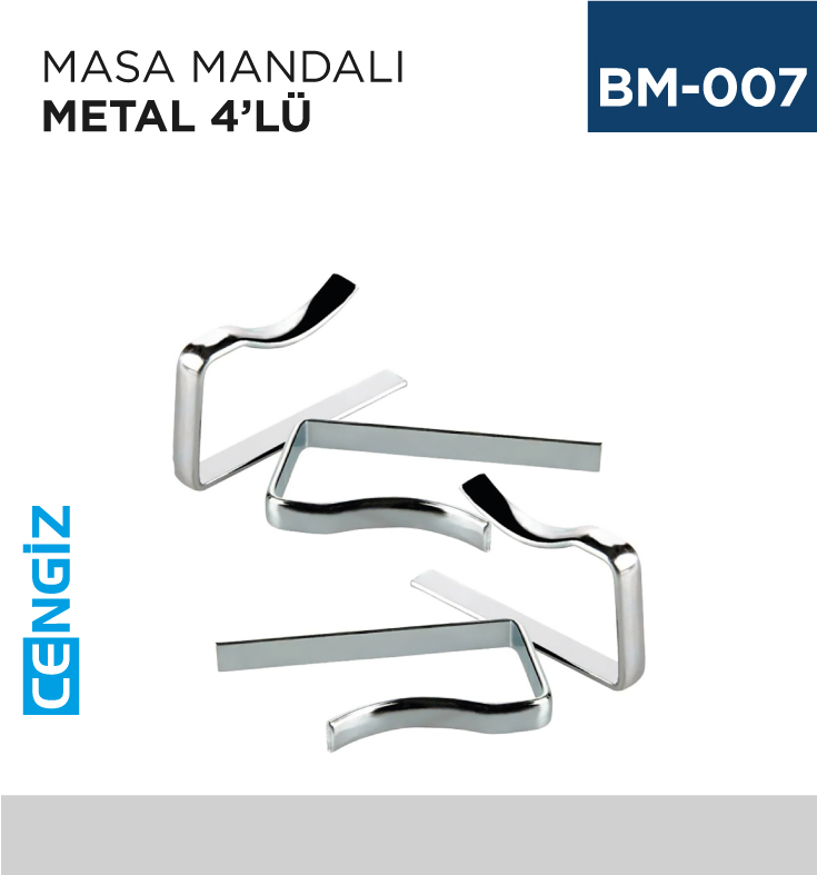 MASA MANDALI METAL 4LÜ (Y-211)