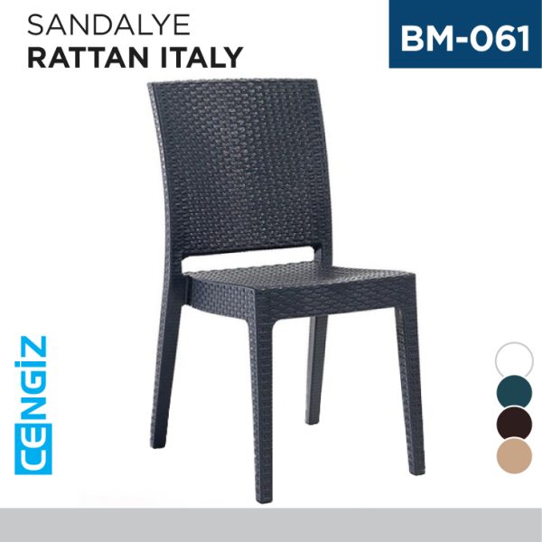 SANDALYE RATTAN İTALY