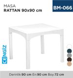 MASA RATTAN 90 CM*90 CM (2574)