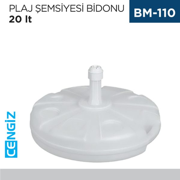 PLAJ ŞEMSİYESİ BİDONU 20 LT