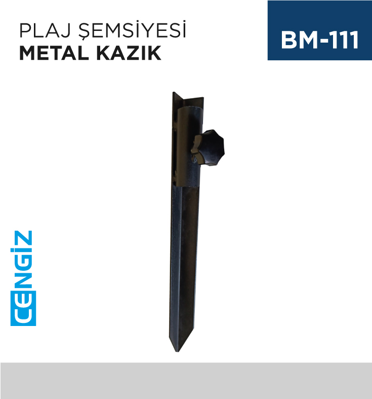 PLAJ ŞEMSİYESİ METAL KAZIK