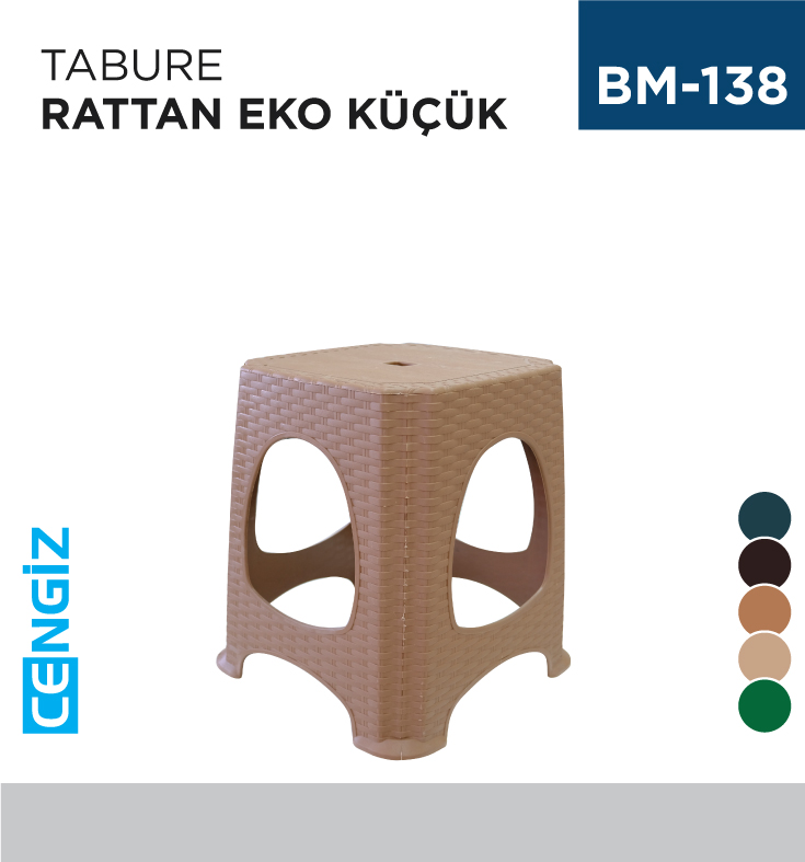 TABURE RATTAN KÜÇÜK BS