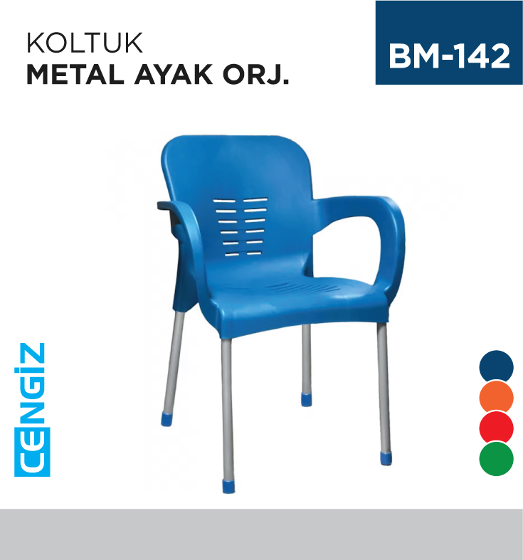 KOLTUK RENKLİ METAL AYAK ORJİNAL
