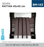 SEHPA RATTAN BS 45*45 CM