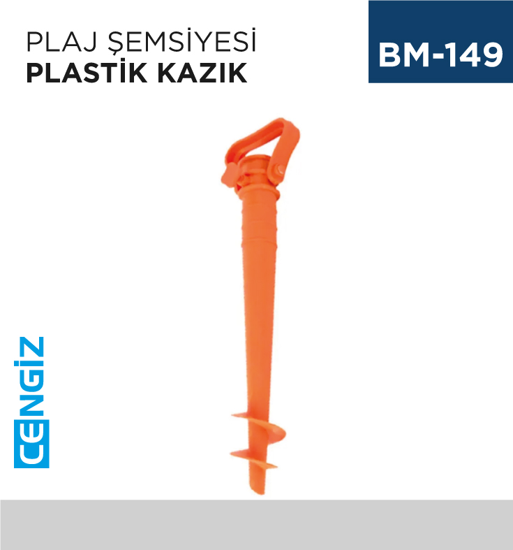 PLAJ ŞEMSİYESİ PLASTİK KAZIK