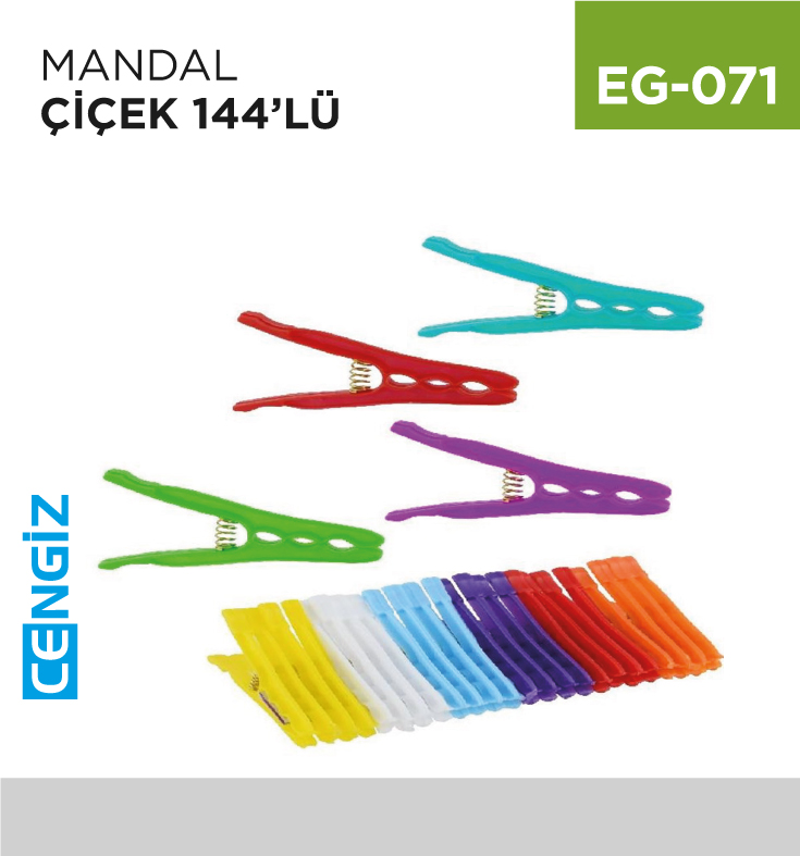 MANDAL ÇİÇEK 144LÜ (101)