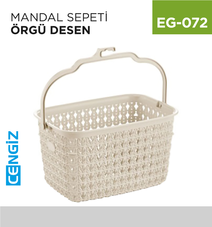 MANDAL SEPETİ ÖRGÜ DESEN (8041)(2153)