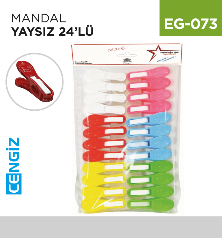 MANDAL YAYSIZ 24LÜ POBİ (PB-302)