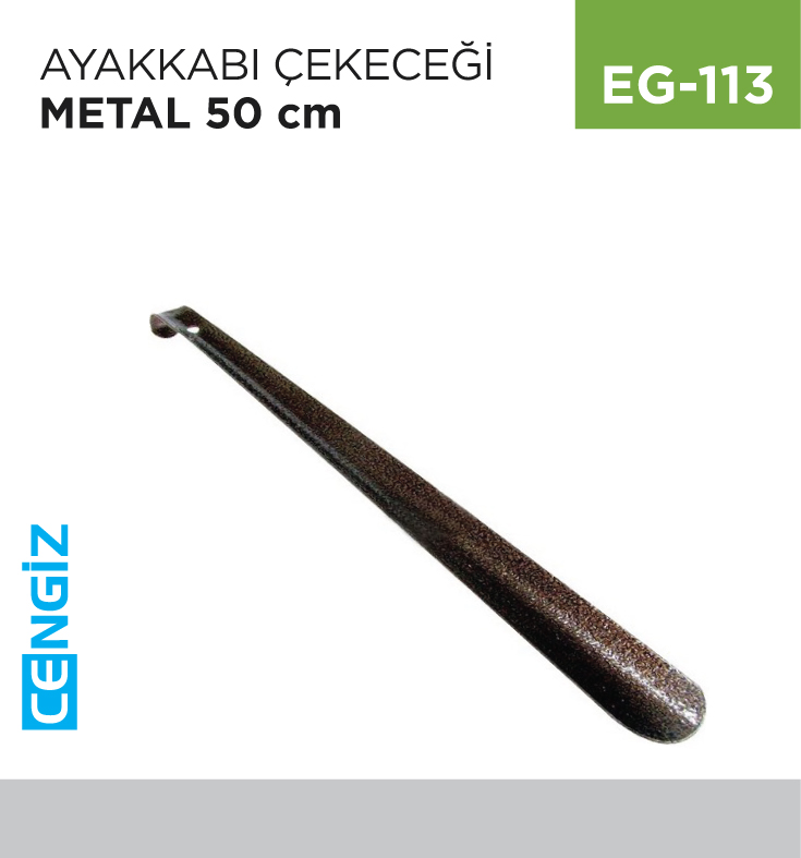 AYAKKABI ÇEKECEĞİ METAL 50 CM