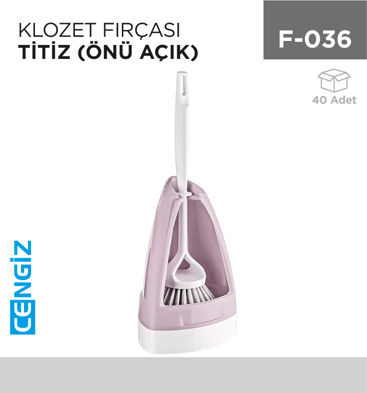 KLOZET FIRÇASI TİTİZ (ÖNÜ AÇIK) (TP 118)