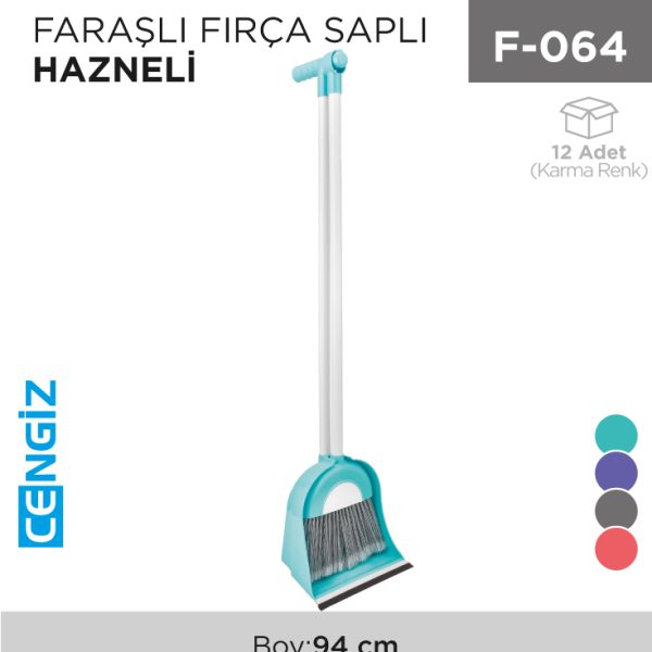 FARAŞLI FIRÇA SAPLI HAZNELİ(F 019)