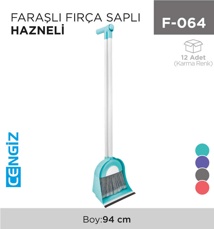FARAŞLI FIRÇA SAPLI HAZNELİ(F 019)