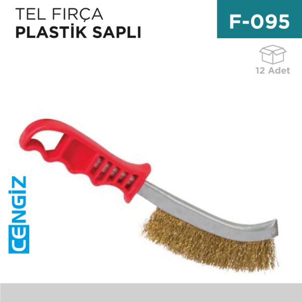 TEL FIRÇA PLASTİK SAPLI