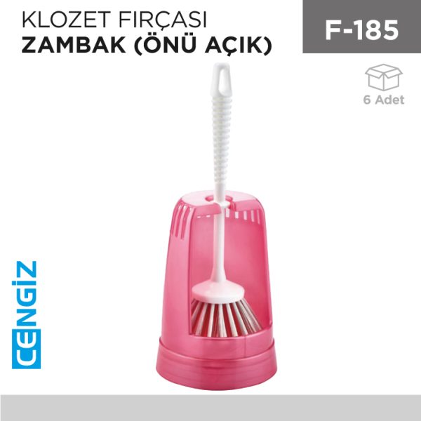 KLOZET FIRÇASI ZAMBAK (ÖNÜ AÇIK)  (ZP166)