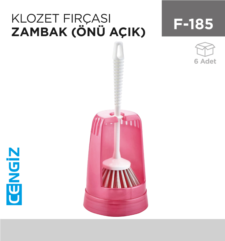 KLOZET FIRÇASI ZAMBAK (ÖNÜ AÇIK)  (ZP166)