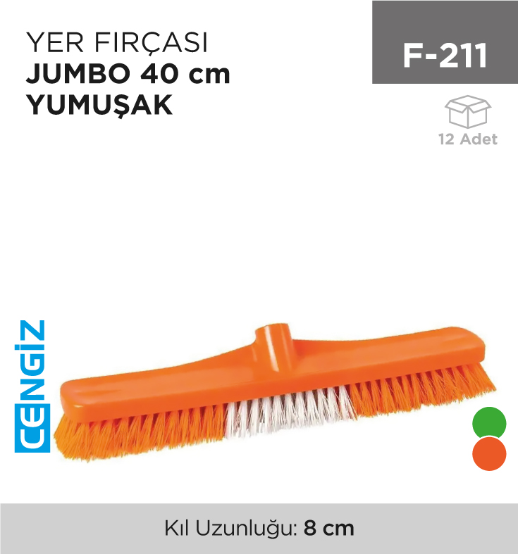 YER FIRÇASI JUMBO TÜYLÜ 40 CM