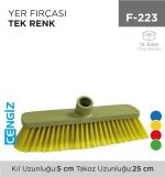 YER FIRÇASI TEK RENK ELMAS (103-411)