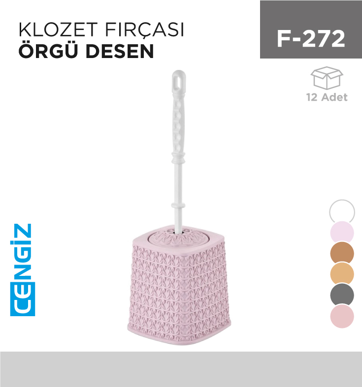 KLOZET FIRÇASI ÖRGÜ DESEN(8058)