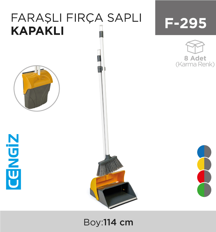FARAŞLI FIRÇA SAPLI KAPAKLI  (KAF 300)