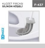 KLOZET FIRÇASI SİLİKON KÖŞELİ (6034)